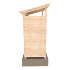 Shire 3x2 Aveley Pent Welly Store - Pressure Treated - Double Height