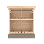 Shire 3x2 Aveley Pent Welly Store - Pressure Treated - Double Height