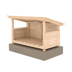 Shire 3x2 Aveley Pent Welly Store - Pressure Treated - Single Height