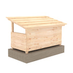 Shire 3x2 Aveley Pent Welly Store - Pressure Treated - Single Height