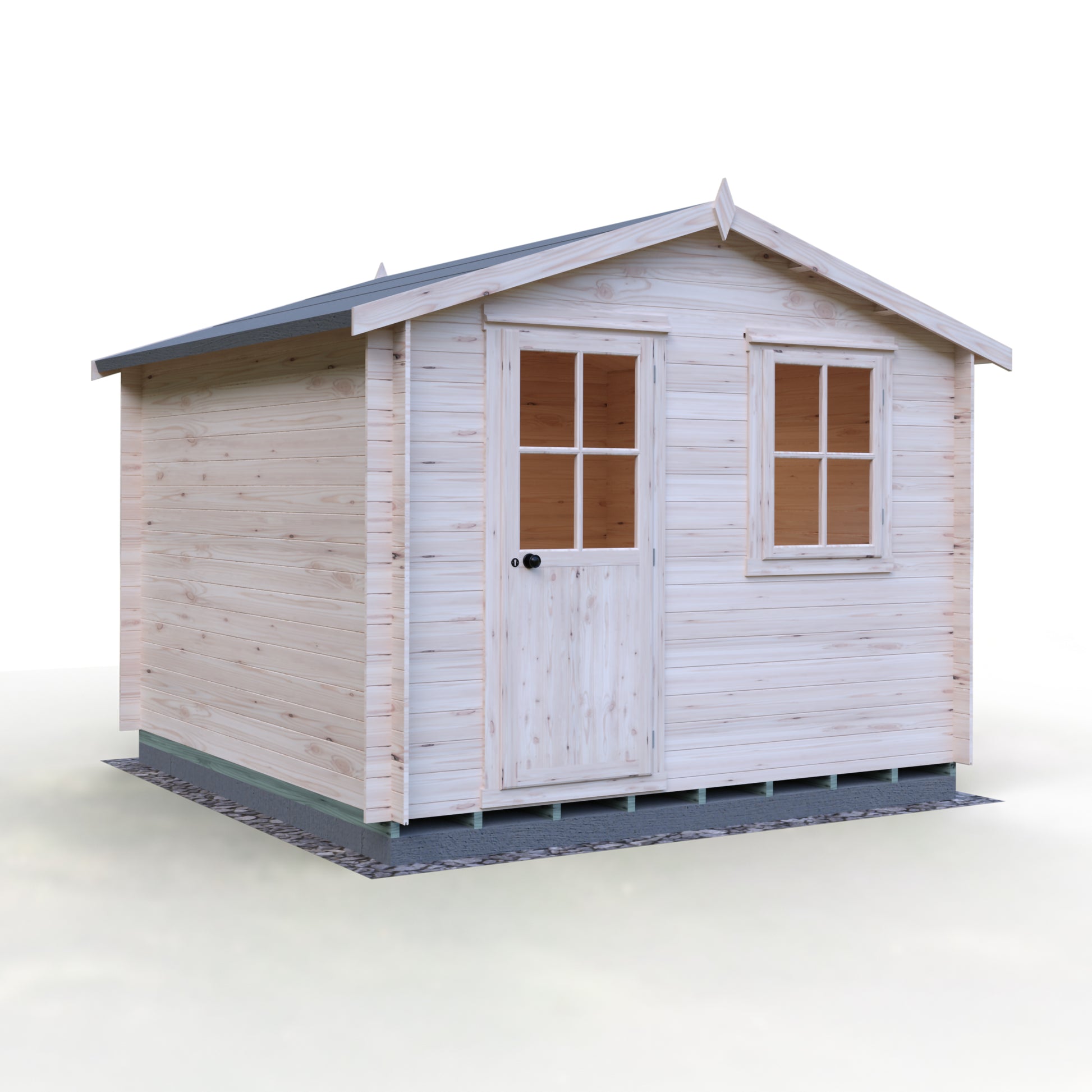 Shire Avesbury 19mm Log Cabin 10x10