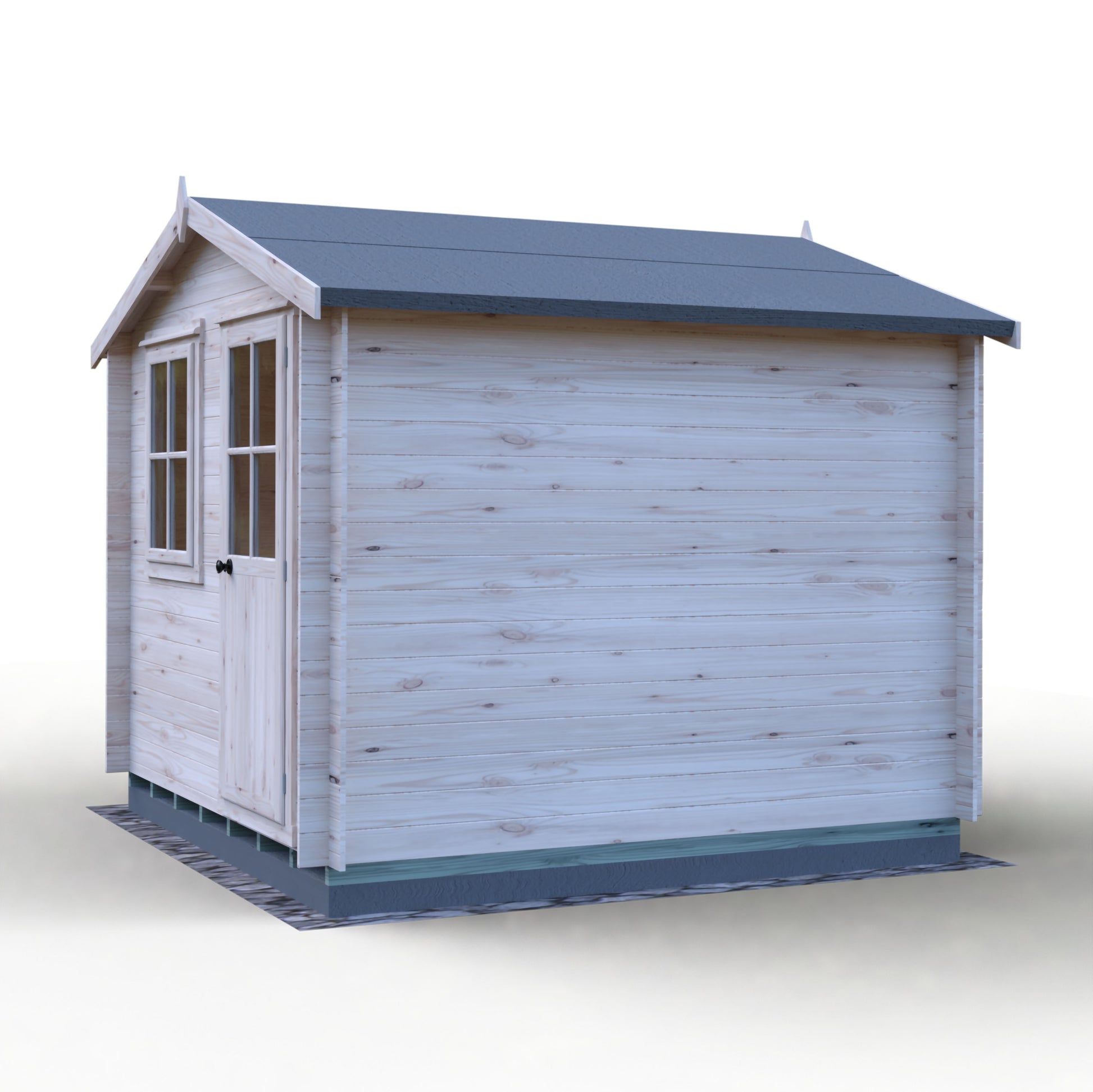 Shire Avesbury 19mm Log Cabin 9x9