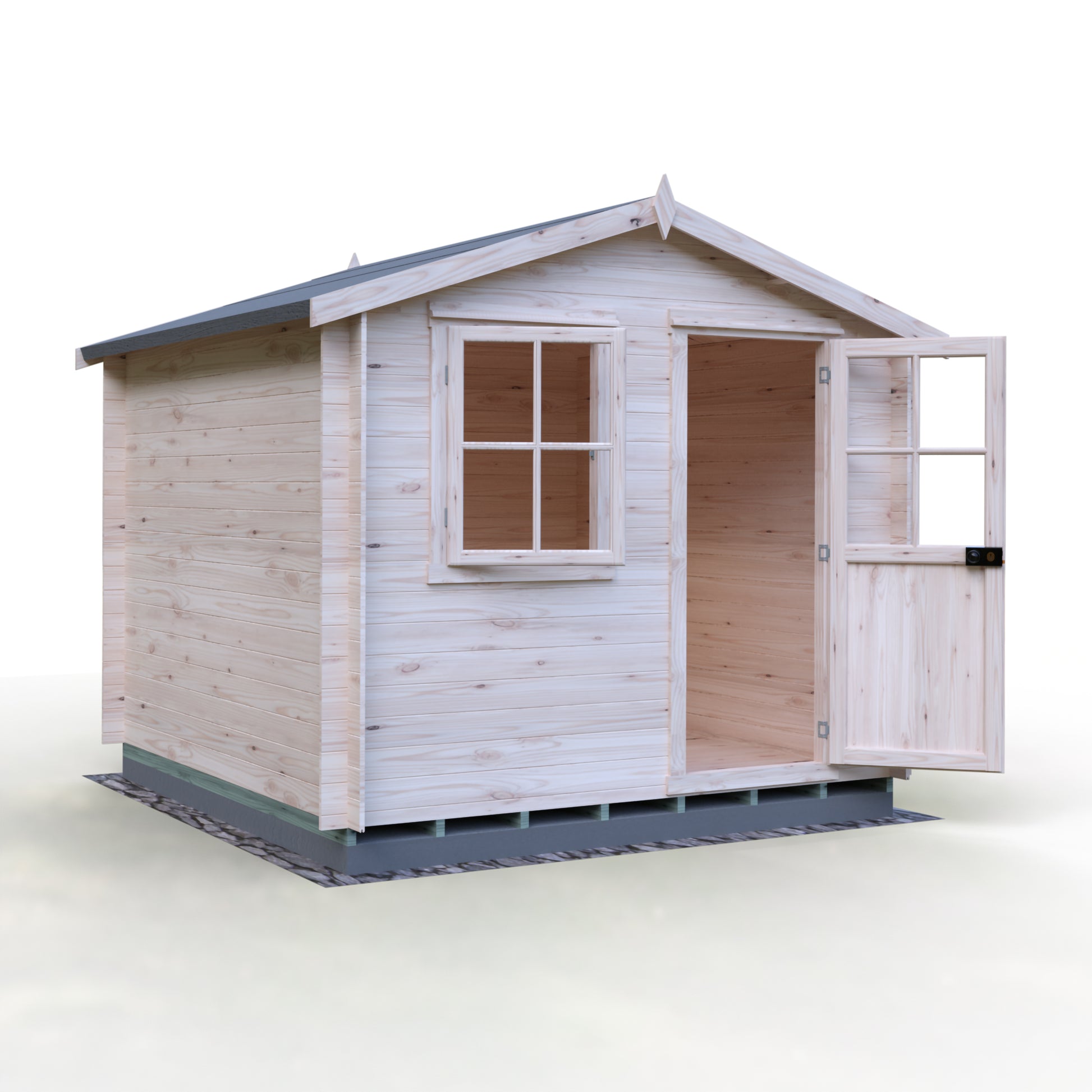 Shire Avesbury 19mm Log Cabin 9x9