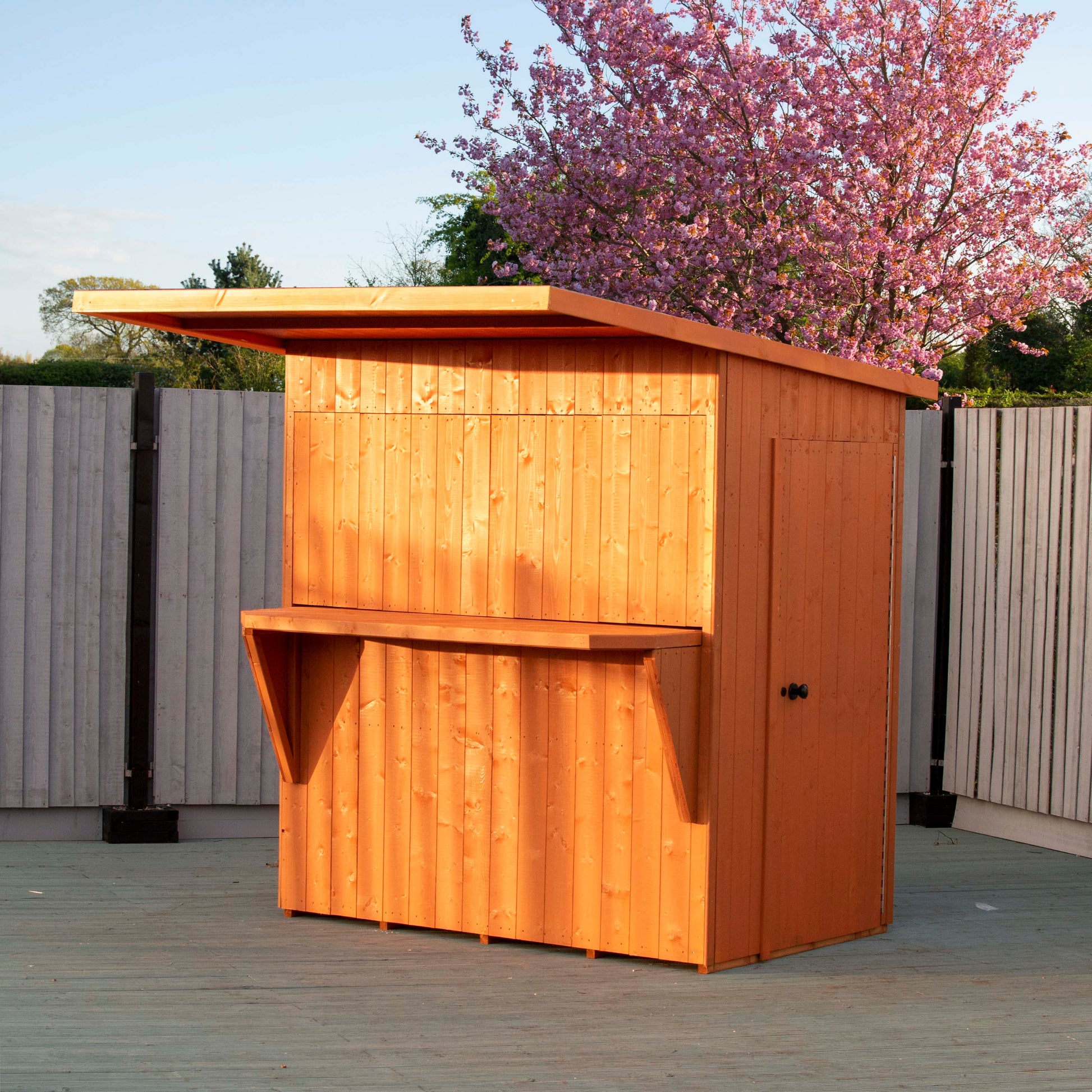 Shire Paradise Garden Bar and Store 6x4 Pent Roof