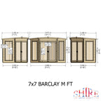 Shire Barclay Corner Summerhouse 7x7