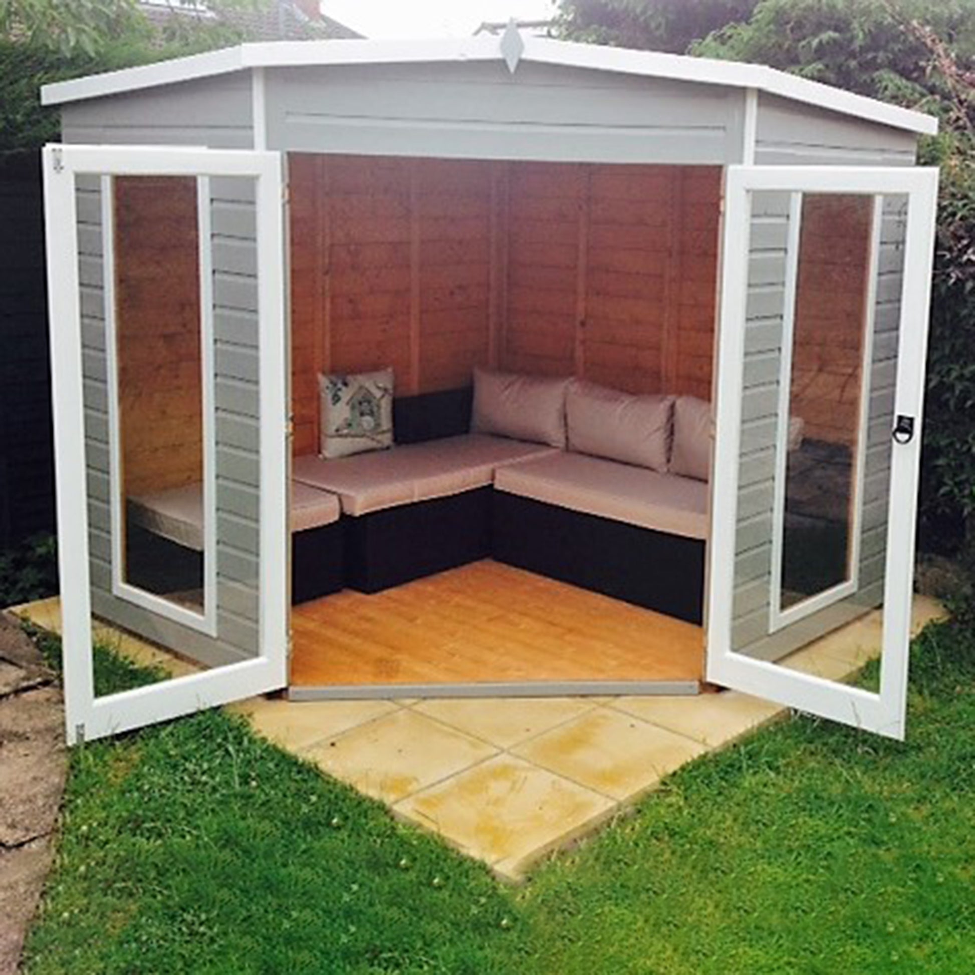 Shire Barclay Corner Summerhouse 8x8