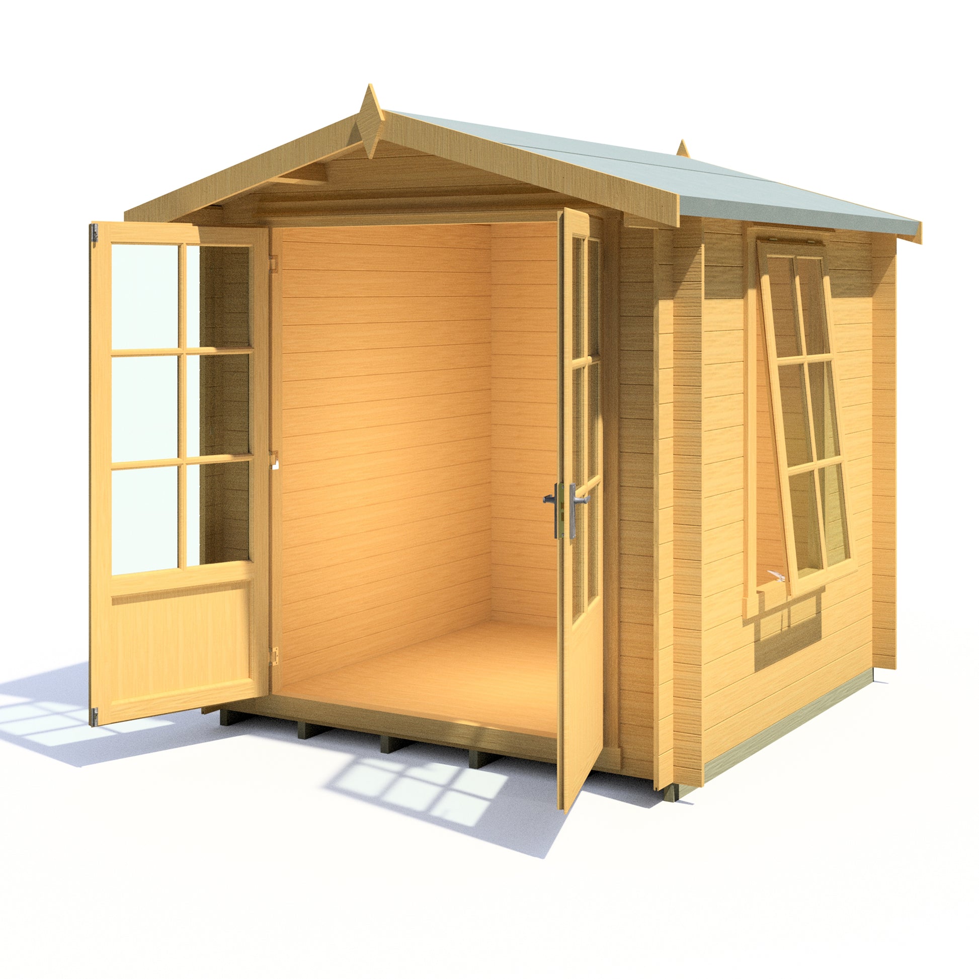 Shire Barnsdale 19mm Log Cabin 7x7