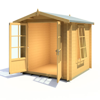 Shire Barnsdale 19mm Log Cabin 7x7