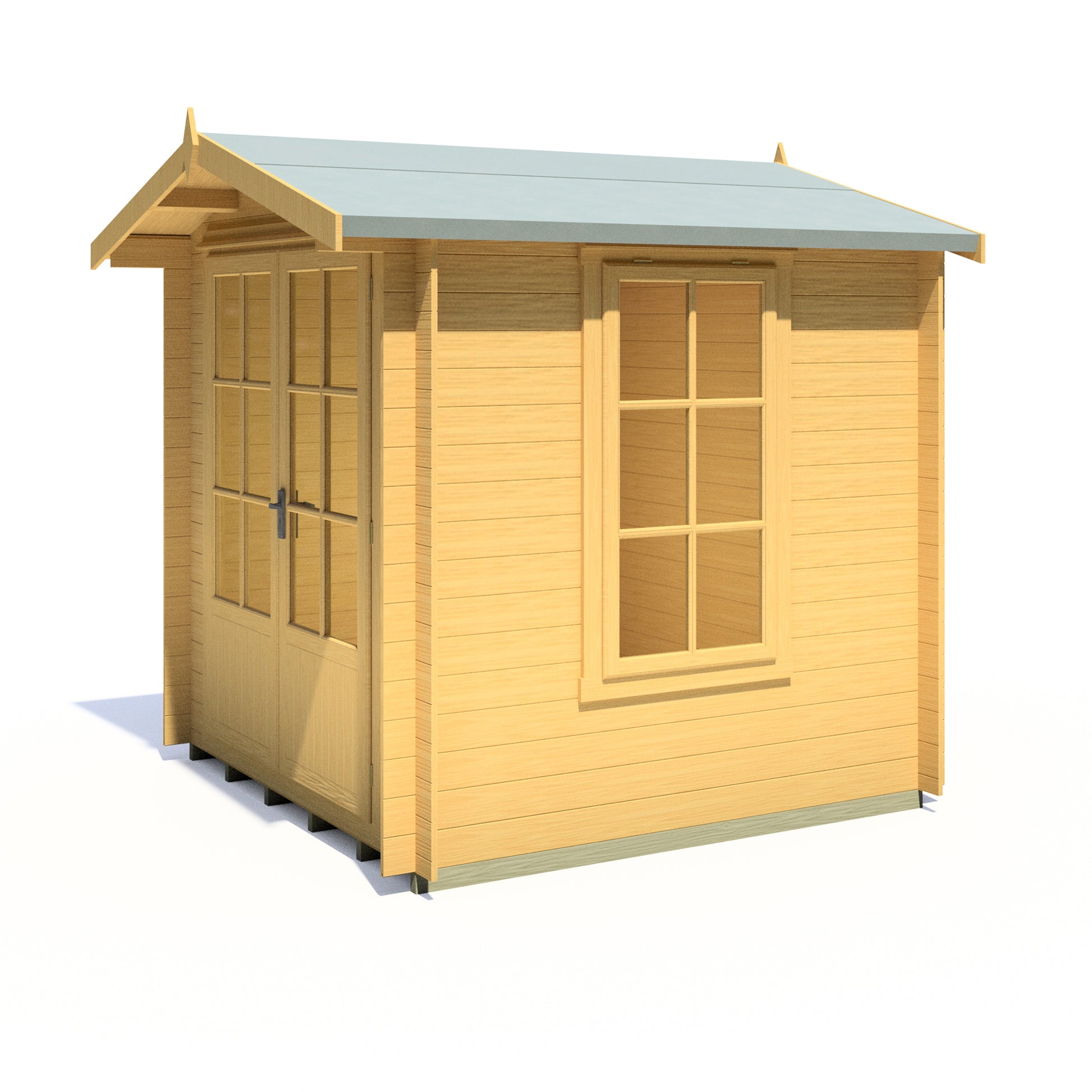 Shire Barnsdale 19mm Log Cabin 7x7