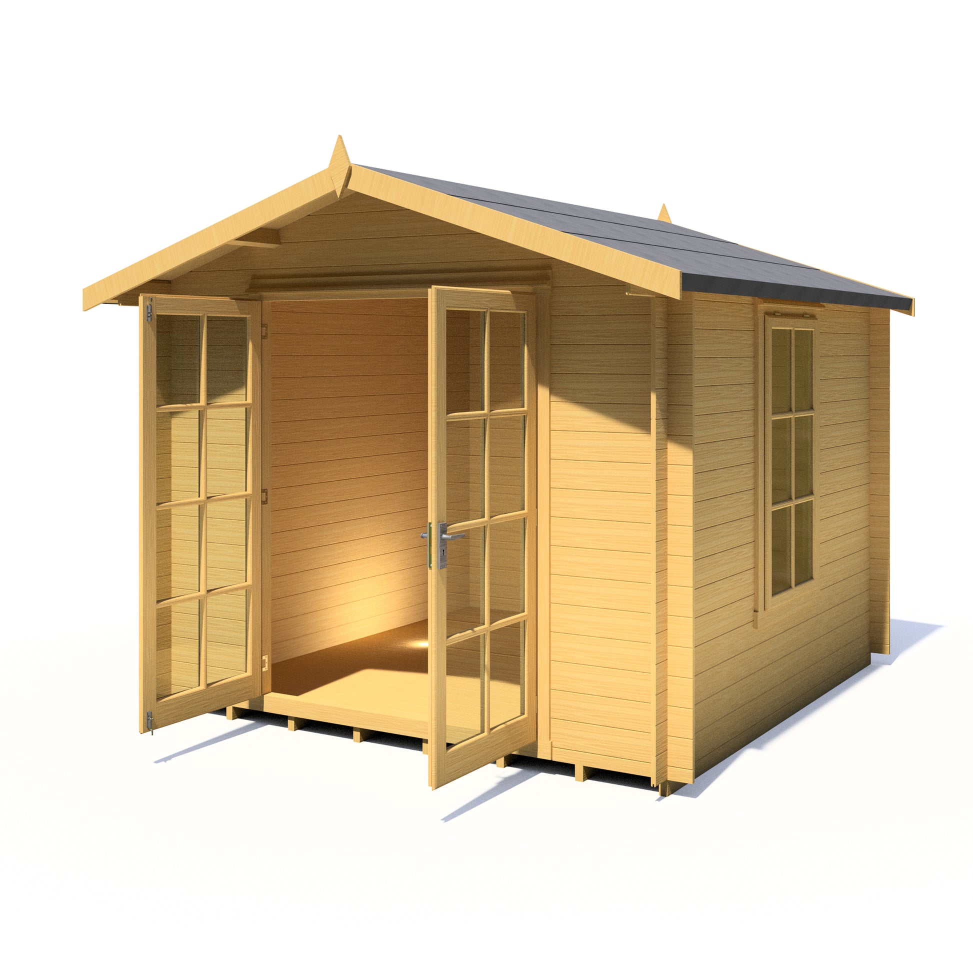 Shire Barnsdale 19mm Log Cabin 9x9