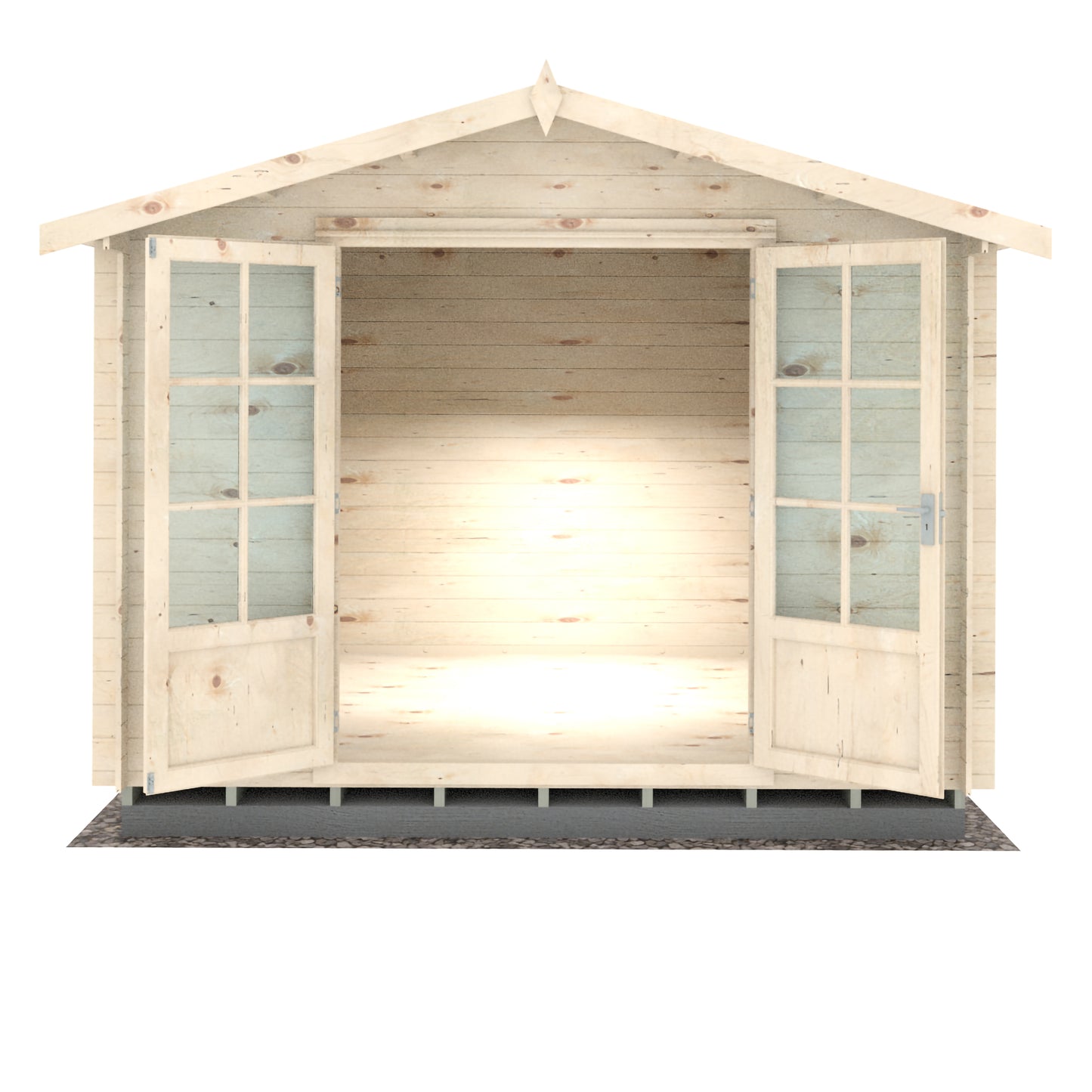 Shire Barnsdale 19mm Log Cabin 10x10