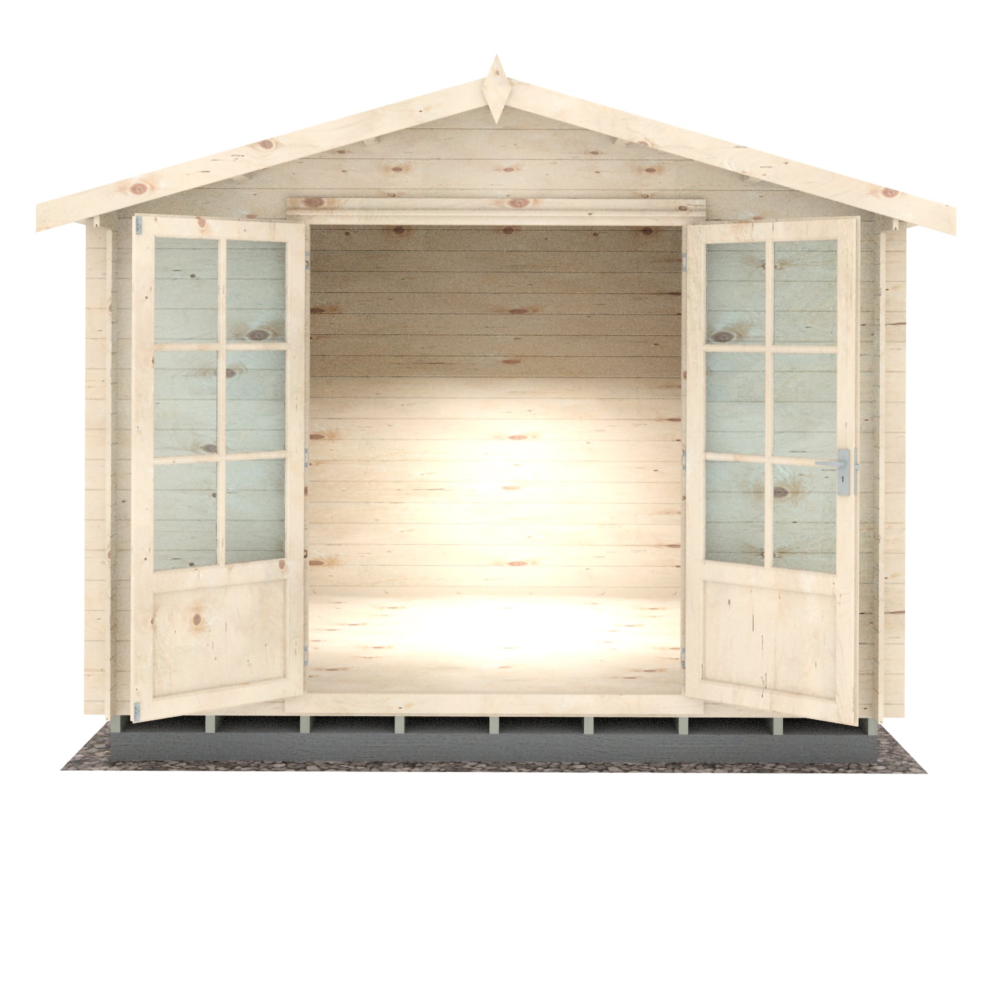 Shire Barnsdale 19mm Log Cabin 10x10
