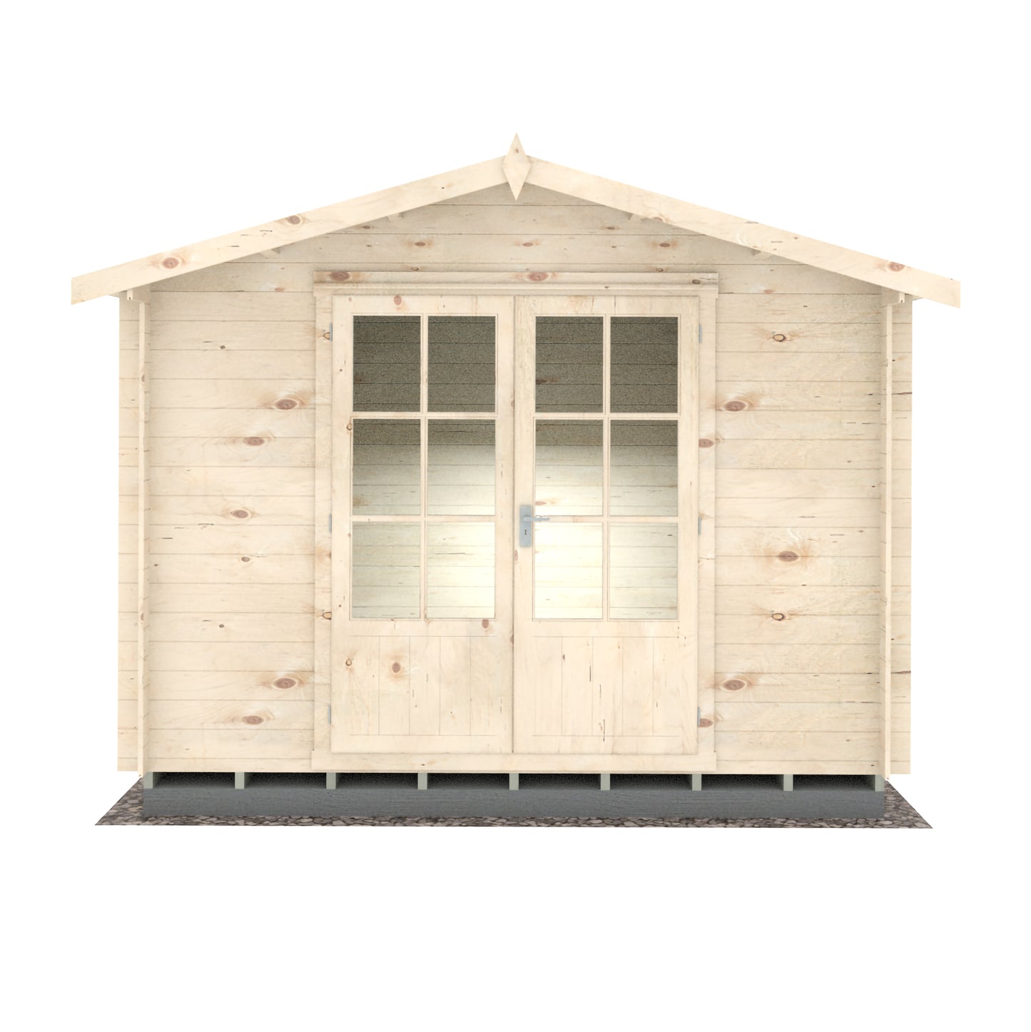 Shire Barnsdale 19mm Log Cabin 10x10