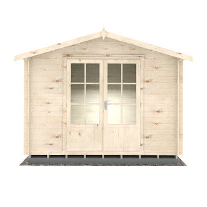 Shire Barnsdale 19mm Log Cabin 10x10
