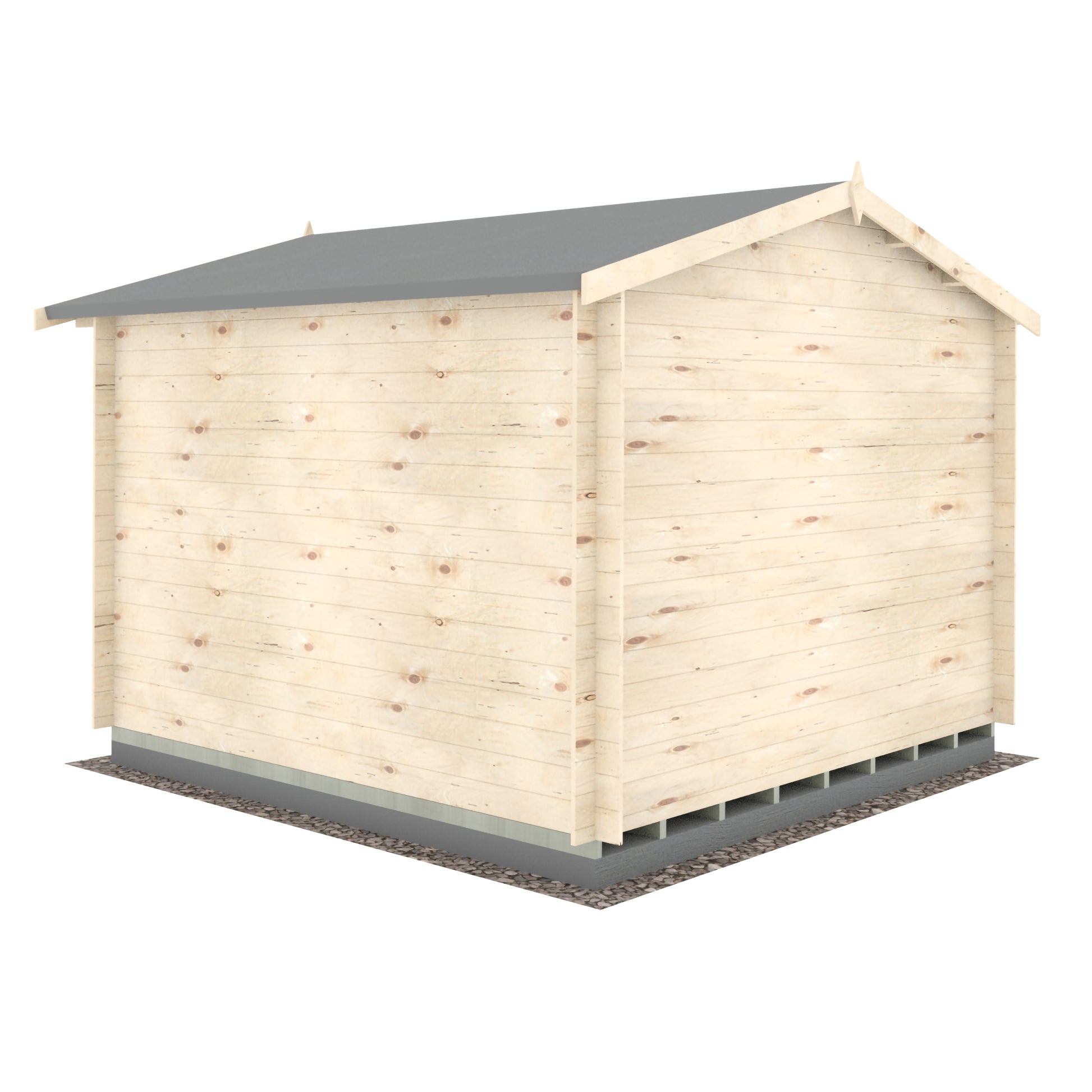 Shire Barnsdale 19mm Log Cabin 10x10