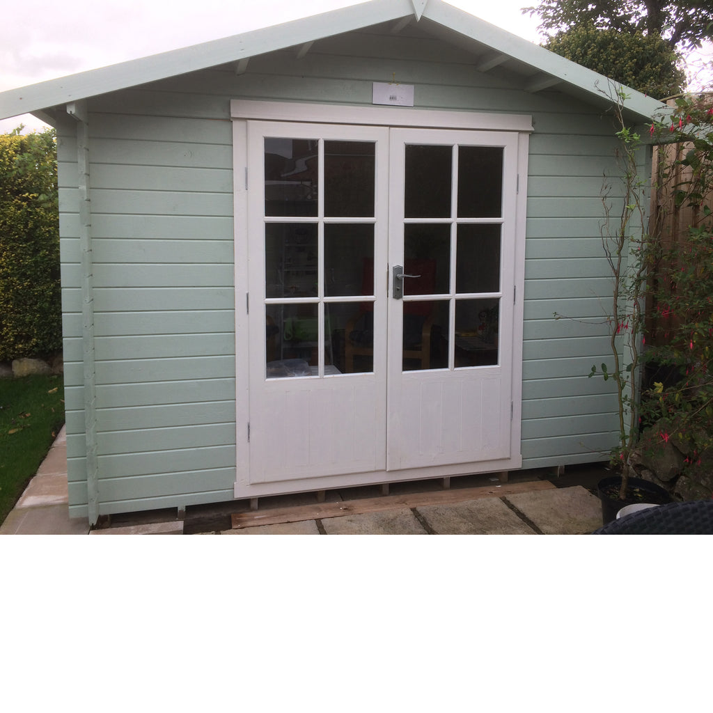 Shire Barnsdale 19mm Log Cabin 9x9