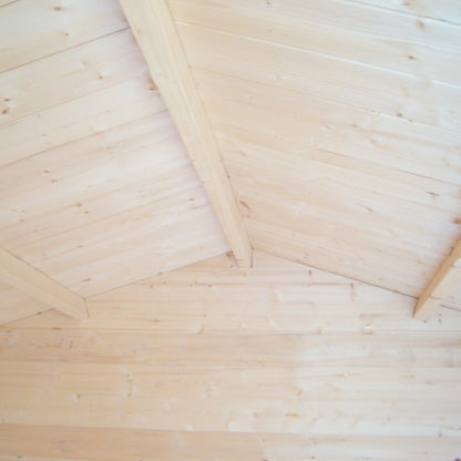 Shire Bradley 19mm Log Cabin 8x8
