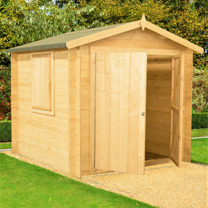 Shire Bradley 19mm Log Cabin 7x7