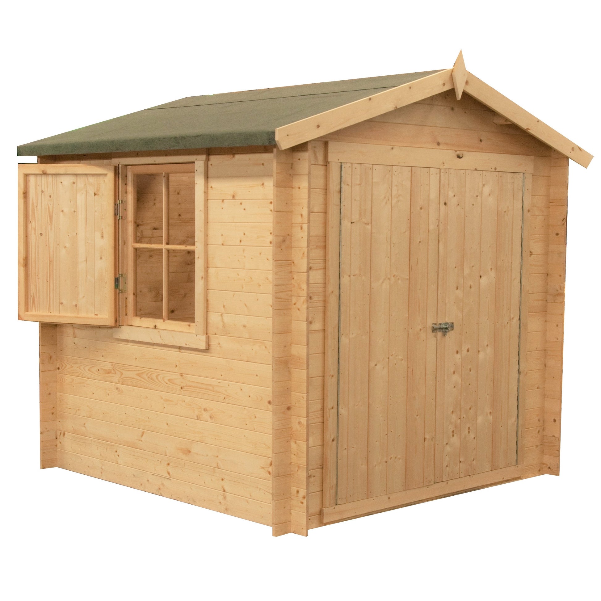 Shire Bradley 19mm Log Cabin 10x10