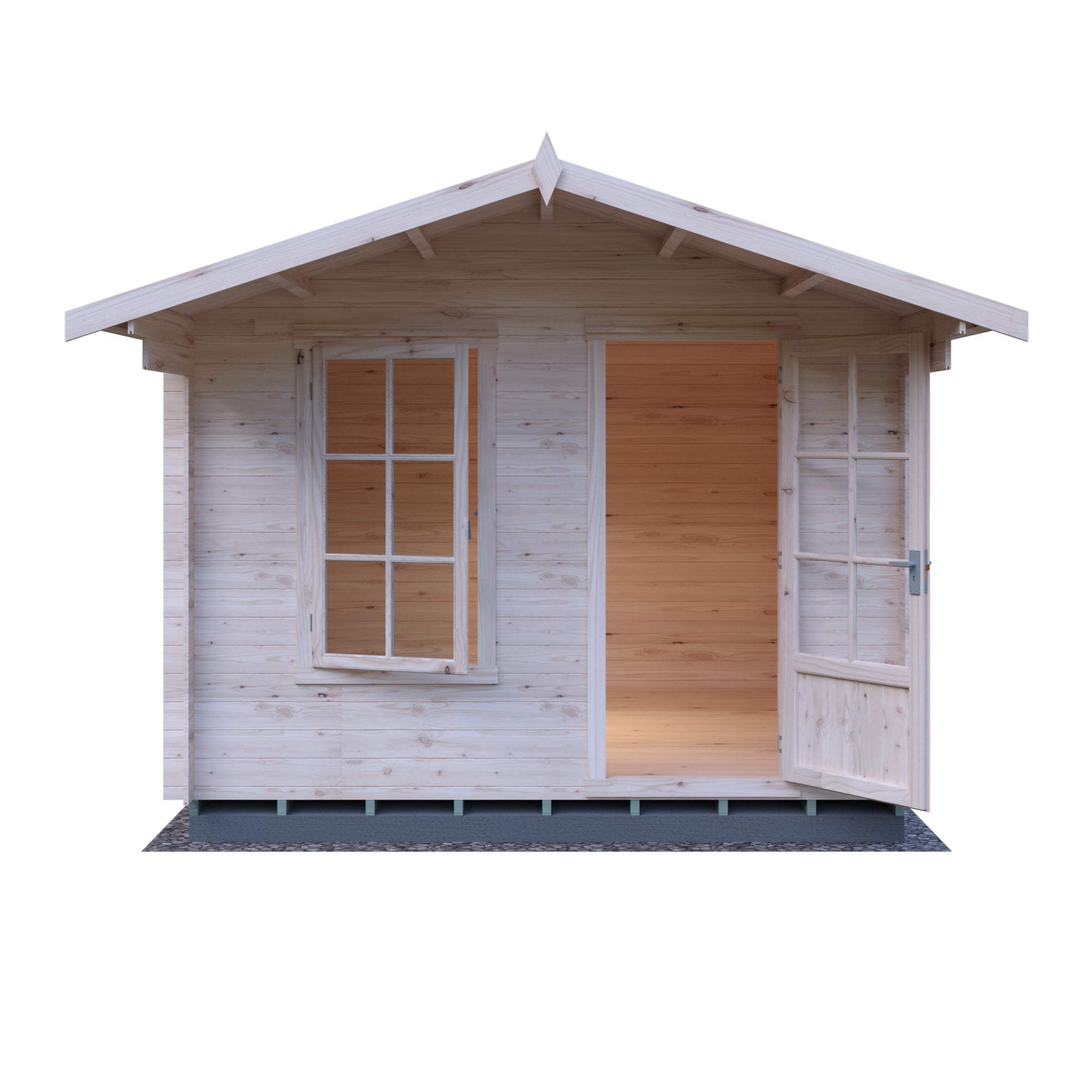 Shire Crinan 19mm Log Cabin 10x10