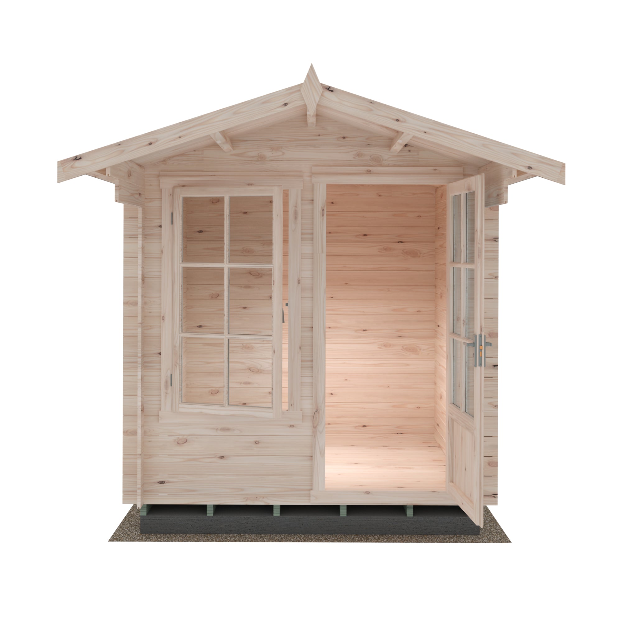 Shire Crinan 19mm Log Cabin 7x7