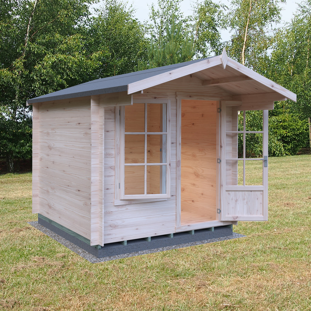 Shire Crinan 19mm Log Cabin 8x8
