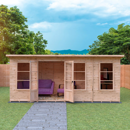 Shire Dahlia Summerhouse 16x6