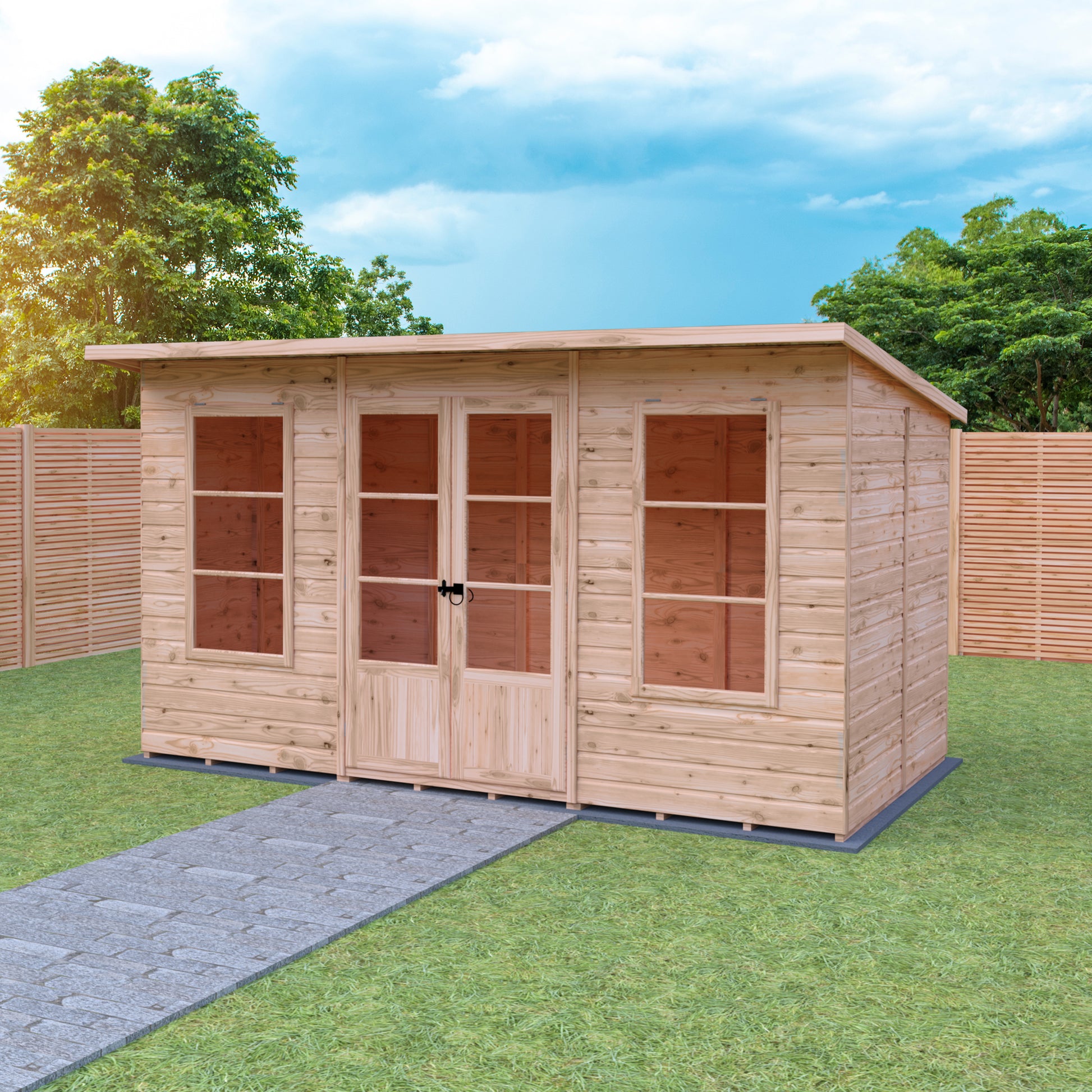 Shire Dahlia Summerhouse 12x6