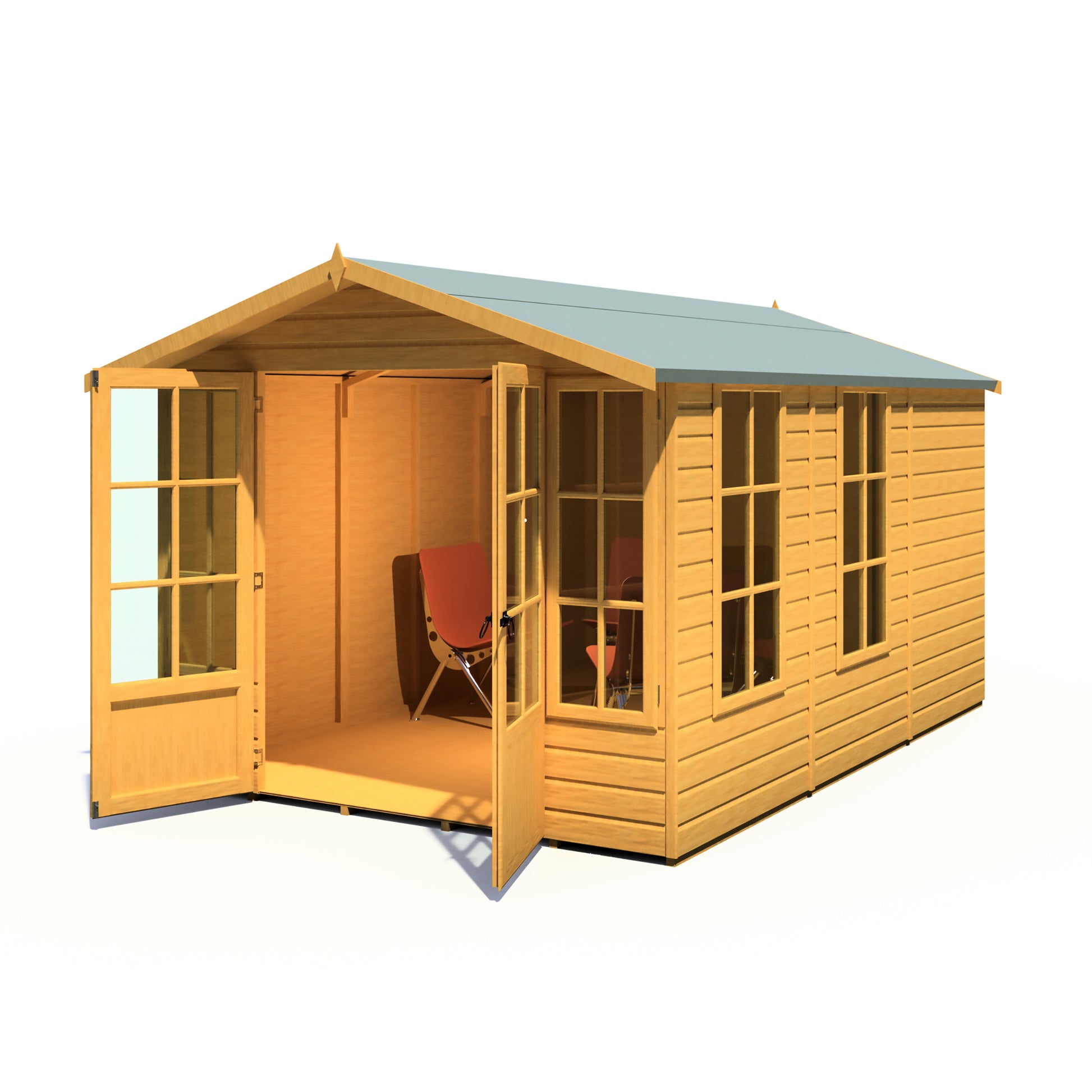 Shire Delmora Tongue and Groove Summerhouse 8' x 12'