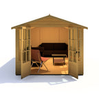 Shire Delmora Tongue and Groove Summerhouse 8' x 16'