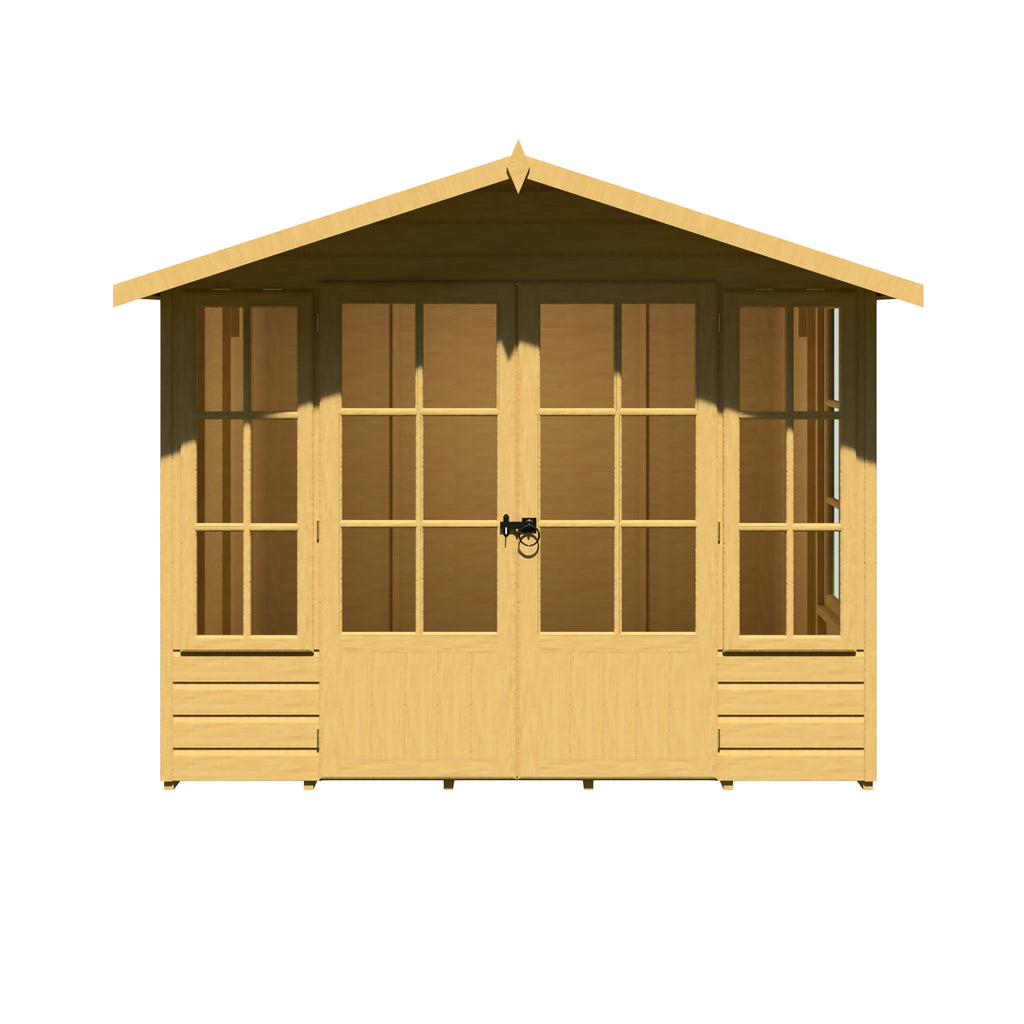 Shire Delmora Tongue and Groove Summerhouse 8' x 8'