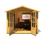 Shire Delmora Tongue and Groove Summerhouse 8' x 8'