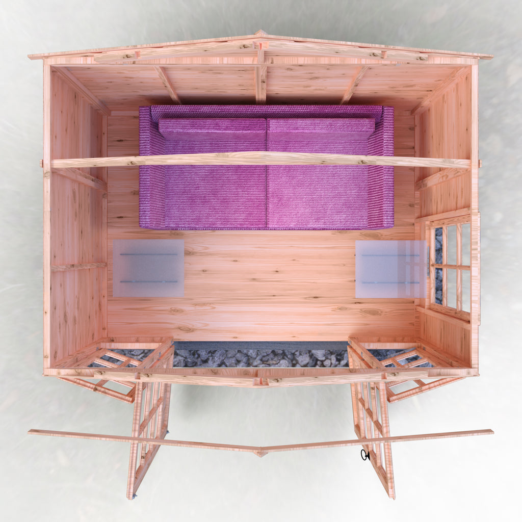 Shire Delmora Tongue and Groove Summerhouse 8' x 6'