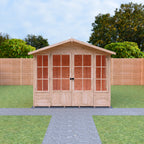 Shire Delmora Tongue and Groove Summerhouse 8' x 6'