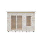 Shire Emneth Pent Log Cabin in 19mm Logs 10x10