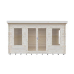 Shire Emneth Pent Log Cabin in 19mm Logs 10x13