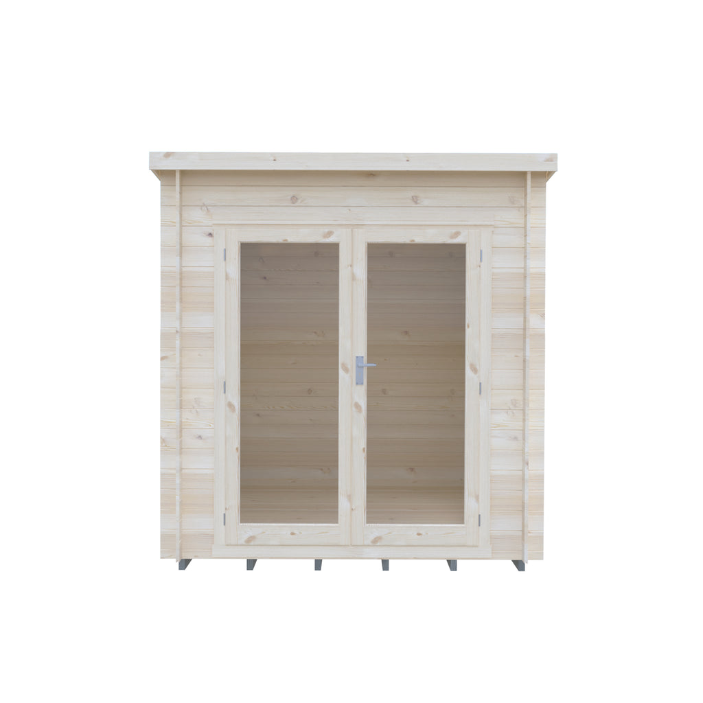 Shire Emneth Pent Log Cabin in 19mm Logs 10x7