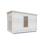 Shire Emneth Pent Log Cabin in 19mm Logs 10x7