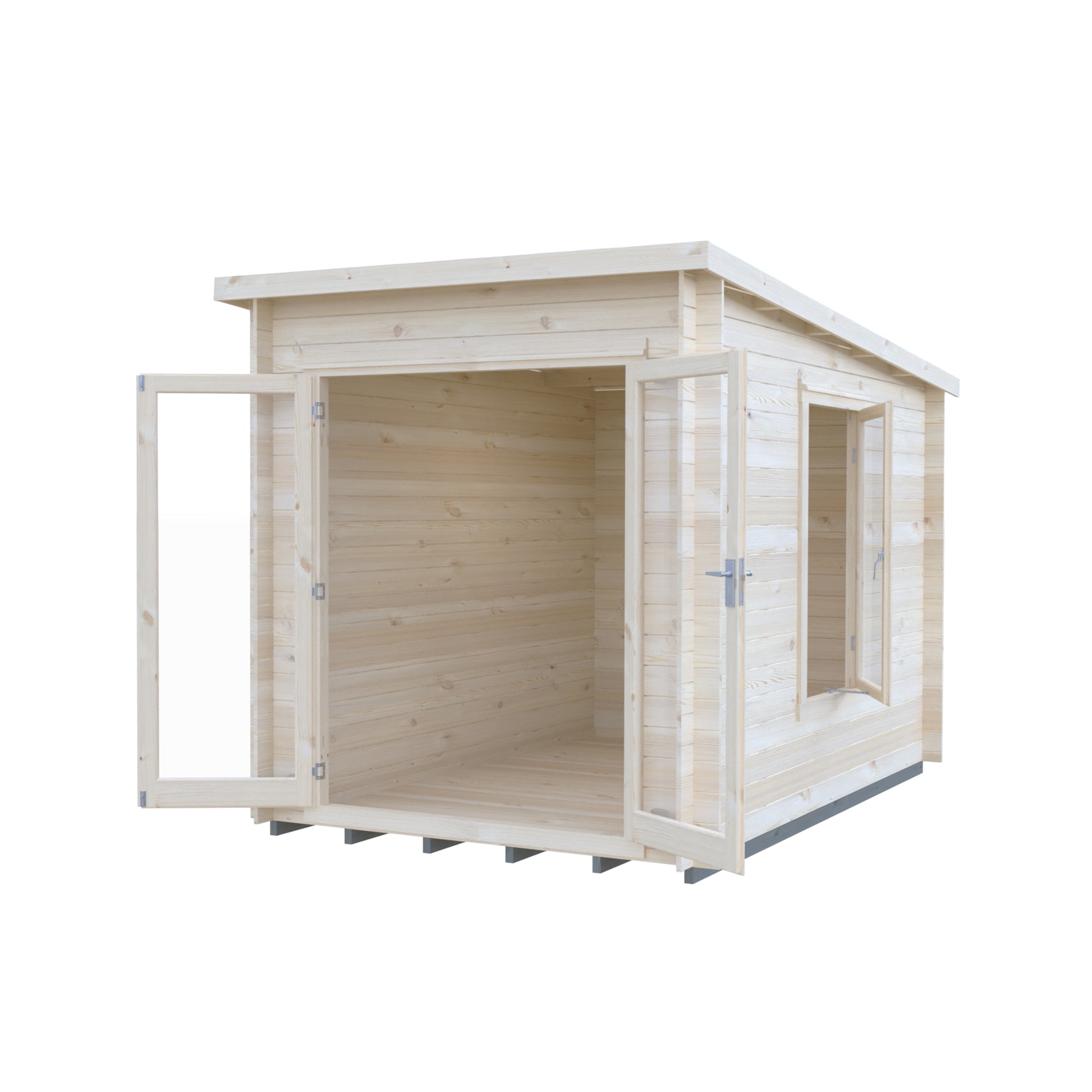 Shire Emneth Pent Log Cabin in 19mm Logs 10x7