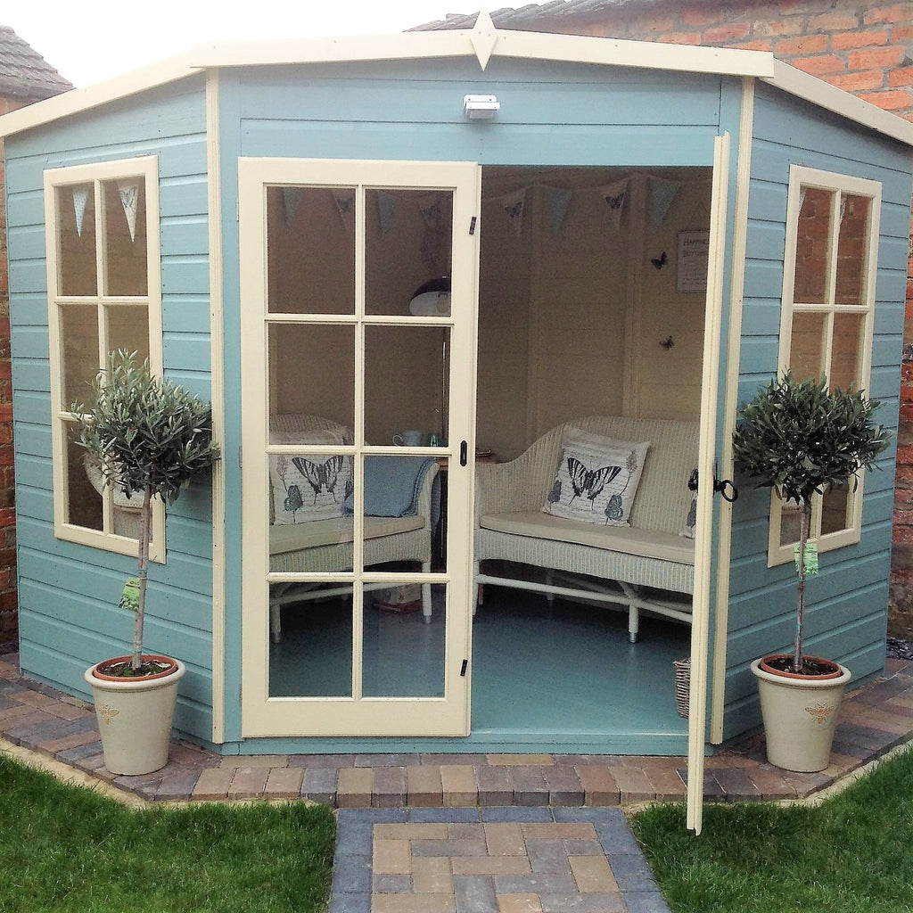 Shire Hampton Corner Summerhouse 8x8