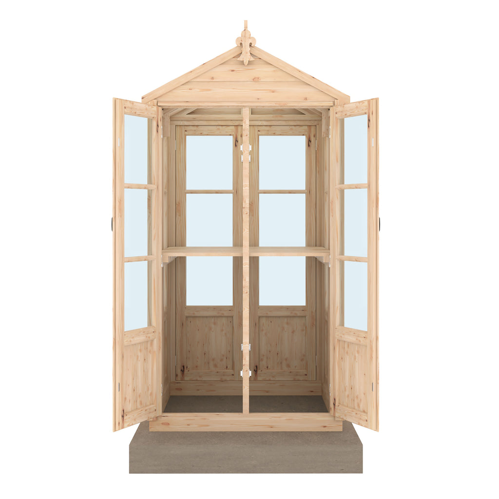 Shire Hemsby Wooden Greenhouse 4x4