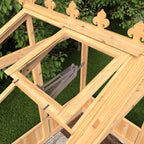 Shire Holkham Wooden Apex Greenhouse 6' x 16'