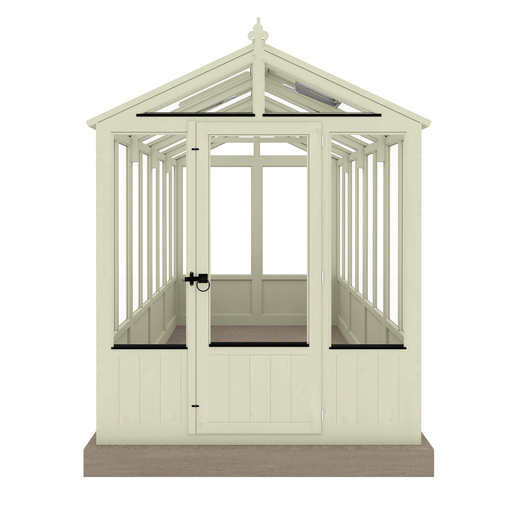 Shire Holkham Wooden Apex Greenhouse 6' x 16'