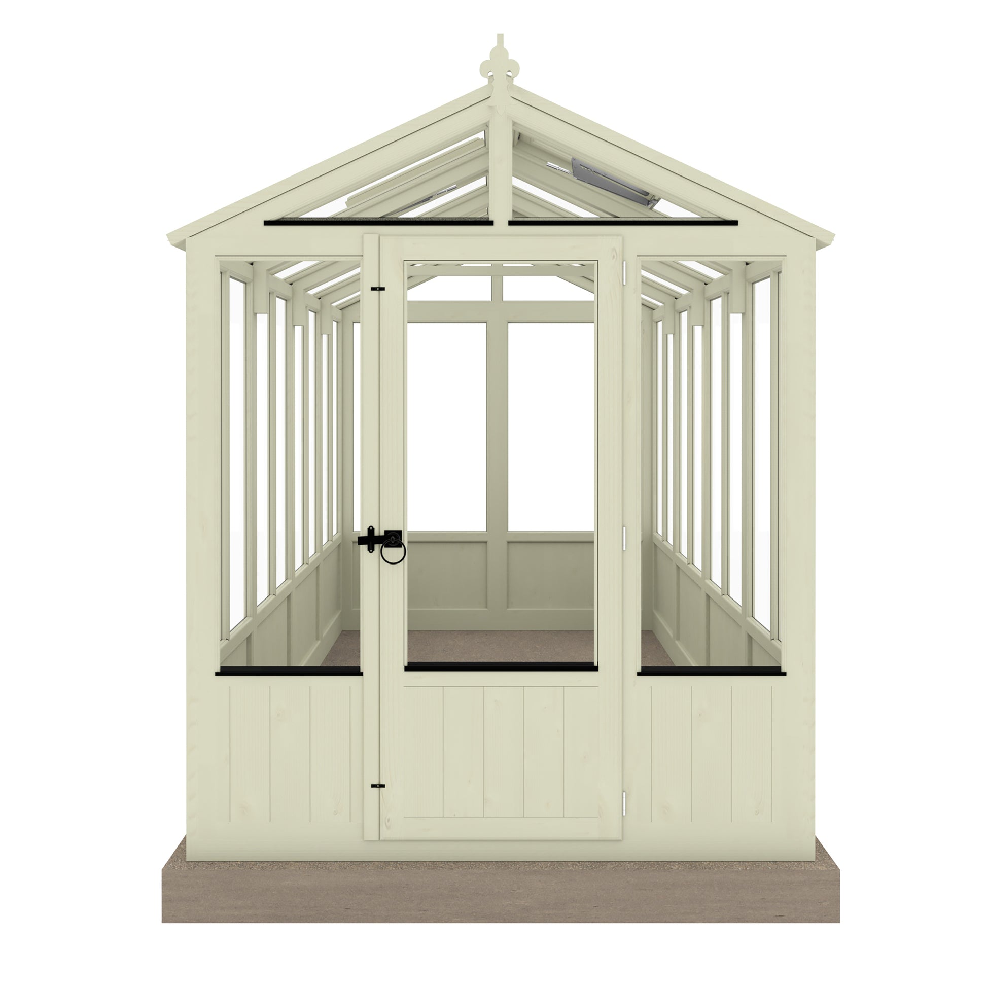 Shire Holkham Wooden Apex Greenhouse 6' x 16'