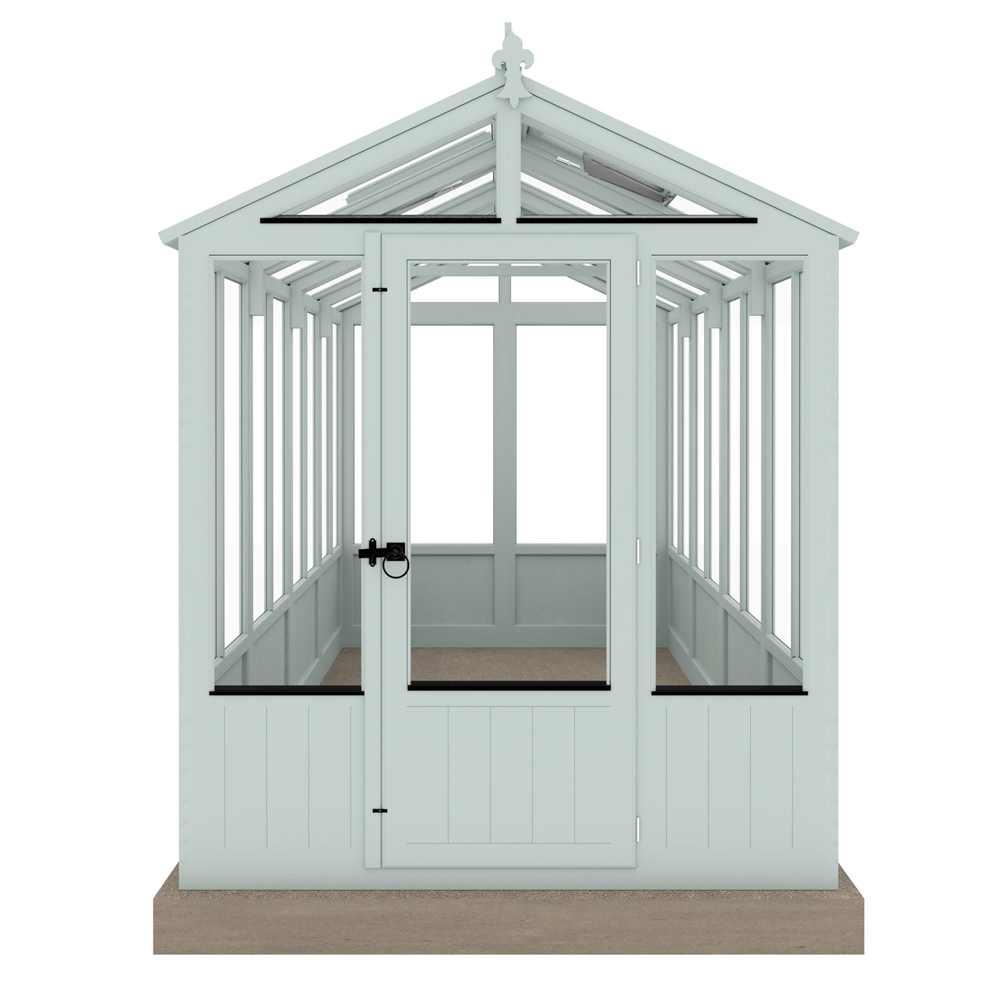 Shire Holkham Wooden Apex Greenhouse 6' x 16'