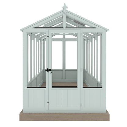 Shire Holkham Wooden Apex Greenhouse 6' x 16'