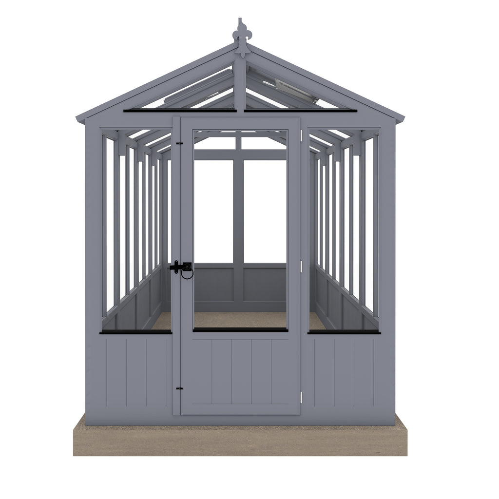Shire Holkham Wooden Apex Greenhouse 6' x 16'