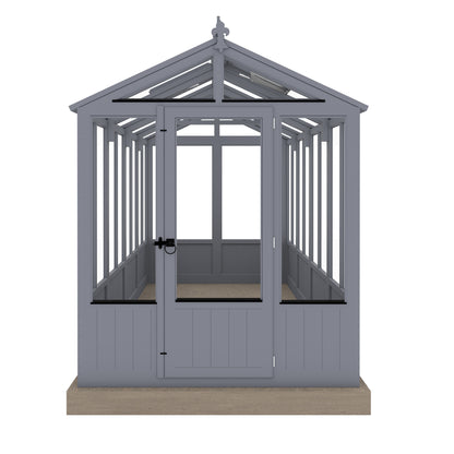 Shire Holkham Wooden Apex Greenhouse 6' x 16'