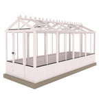 Shire Holkham Wooden Apex Greenhouse 6' x 16'