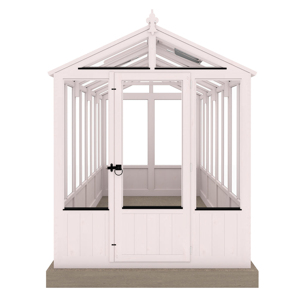 Shire Holkham Wooden Apex Greenhouse 6' x 16'
